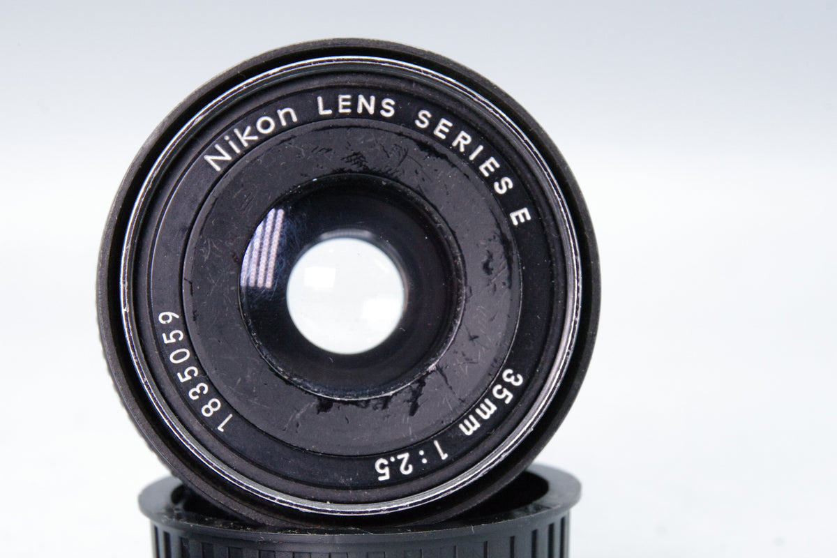 Nikon Lens Series E 35mm f2.5 AI-S Wide Angle Prime F Mount -Fair