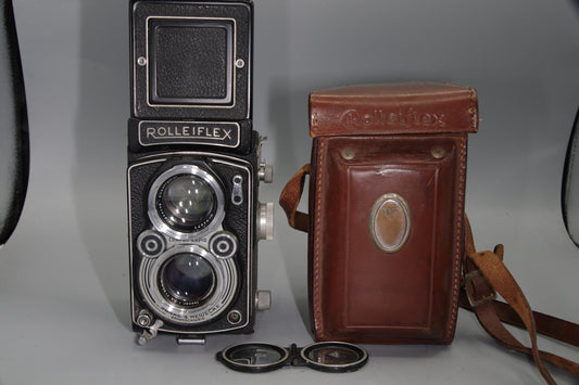 Rolleiflex 2.8A TLR – Zeiss Tessar 80mm – Rare 1950s Classic – Clean and Working