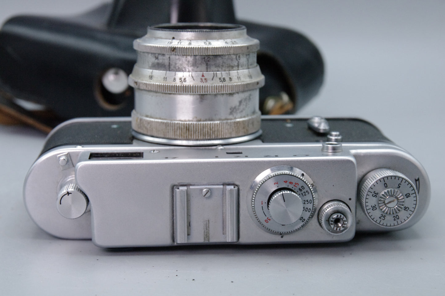 KMZ Zorki‑4 Rangefinder + Industar‑50 50mm f/3.5 Lens – Case – VGC