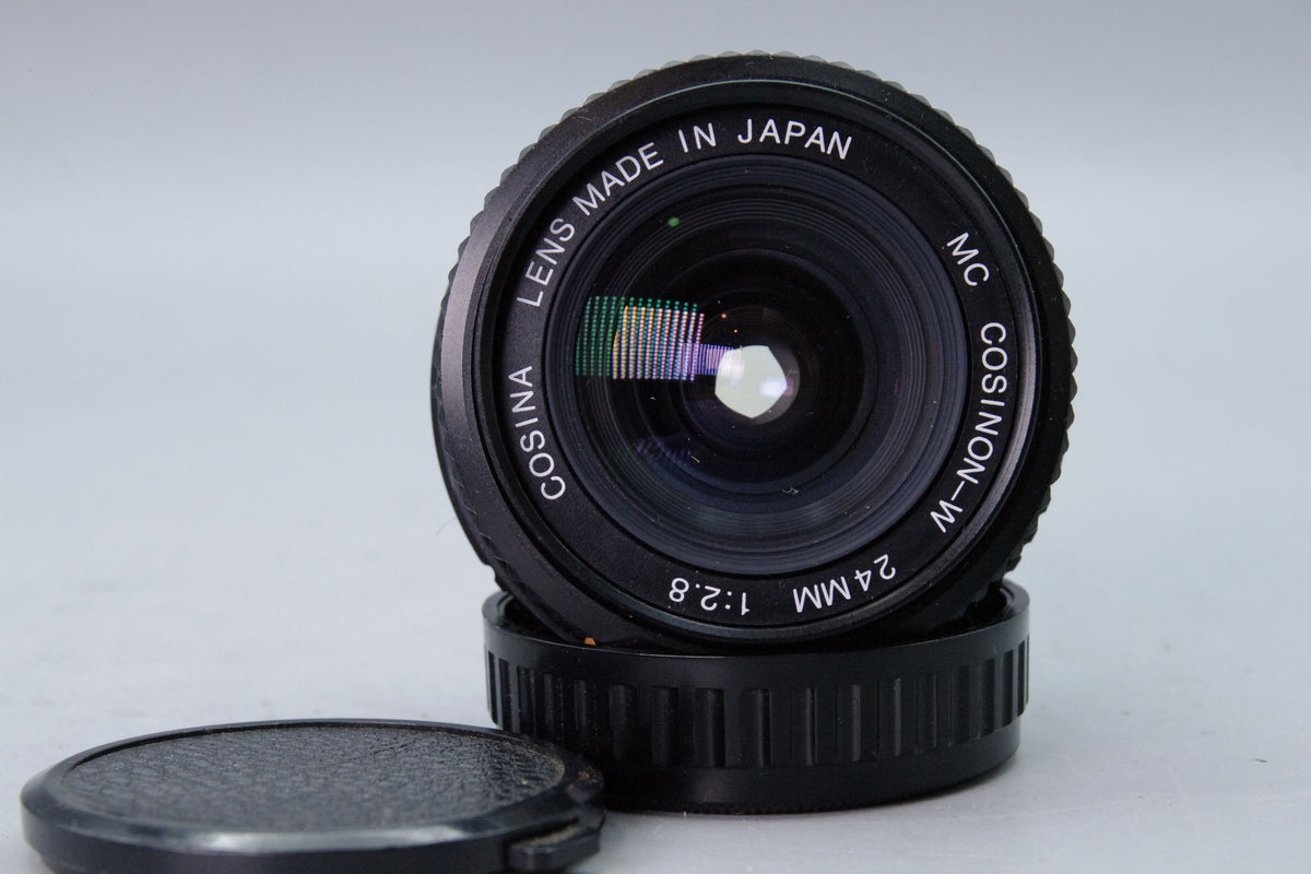 Cosina 24mm f/2.8 Cosinon-W Lens Pentax K Mount – Tested & Clean