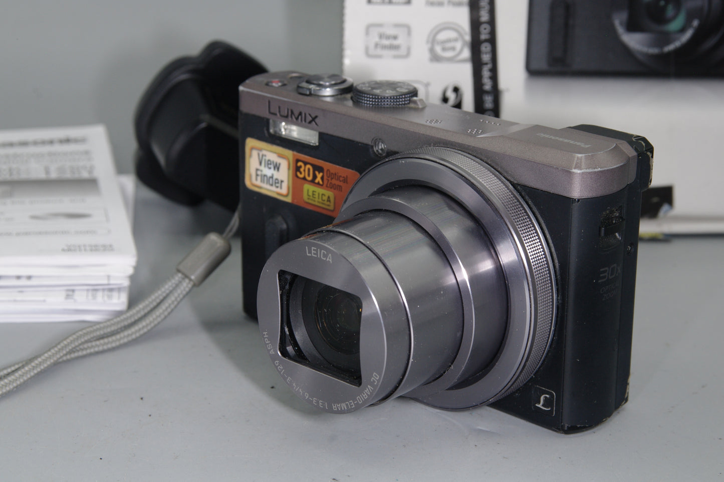Panasonic Lumix DMC-TZ60 – Boxed – 18.1MP – Leica 30x Zoom – GPS &amp; Wi-Fi