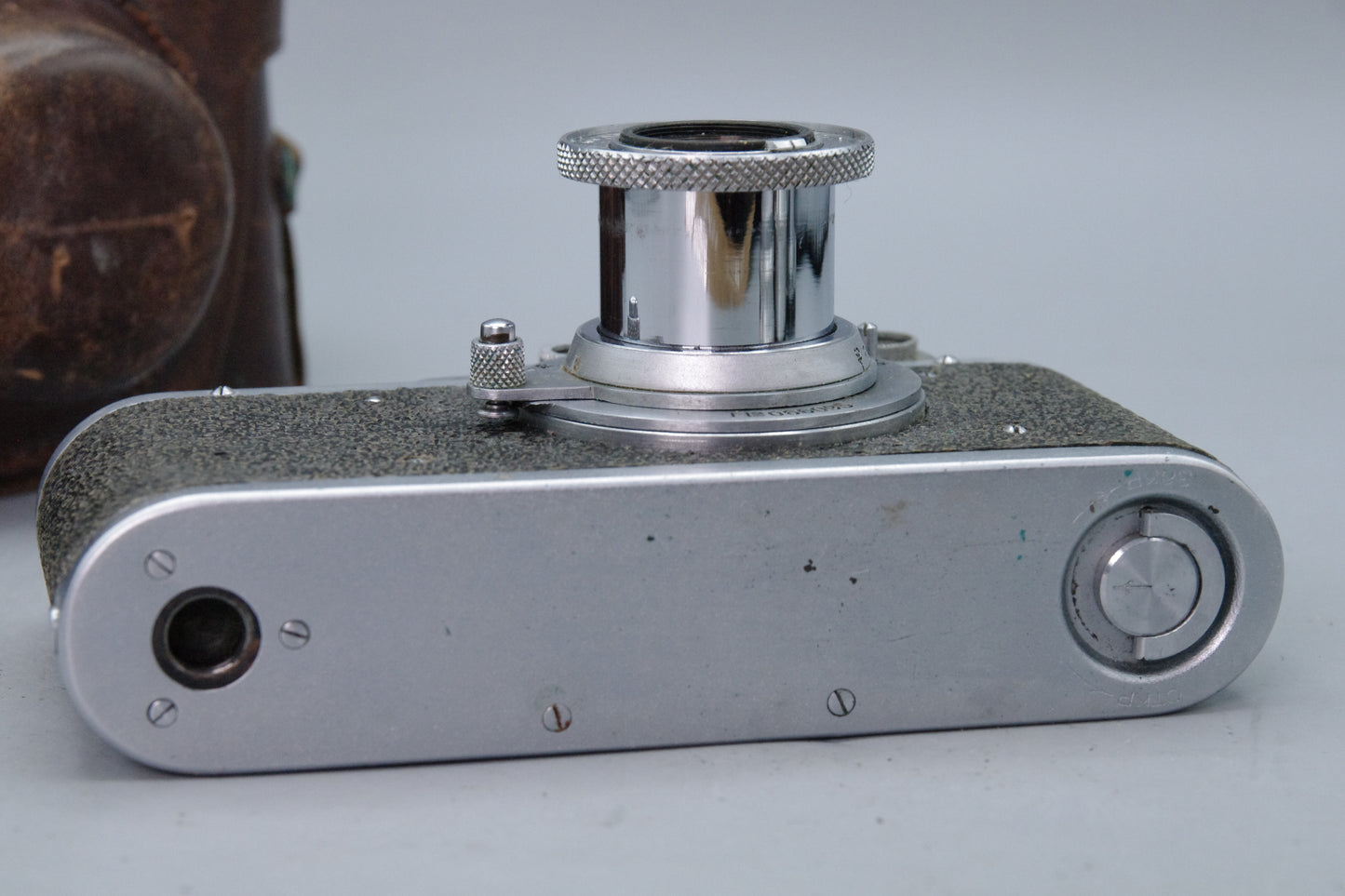 FED‑1g 35mm Rangefinder with FED 50mm f/3.5 Lens and Case – Very Good