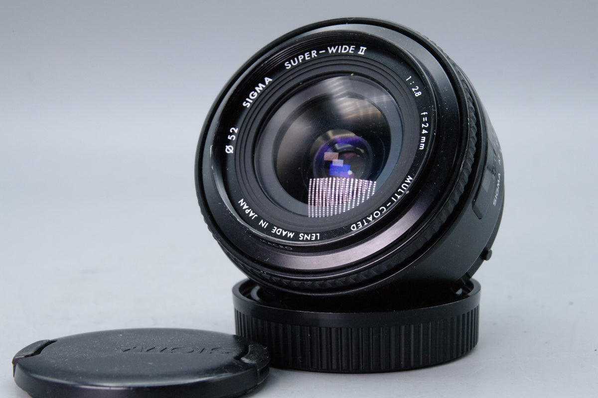 Sigma 24mm f/2.8 Super‑Wide II Lens –Pentax KAF Mount – Excellent