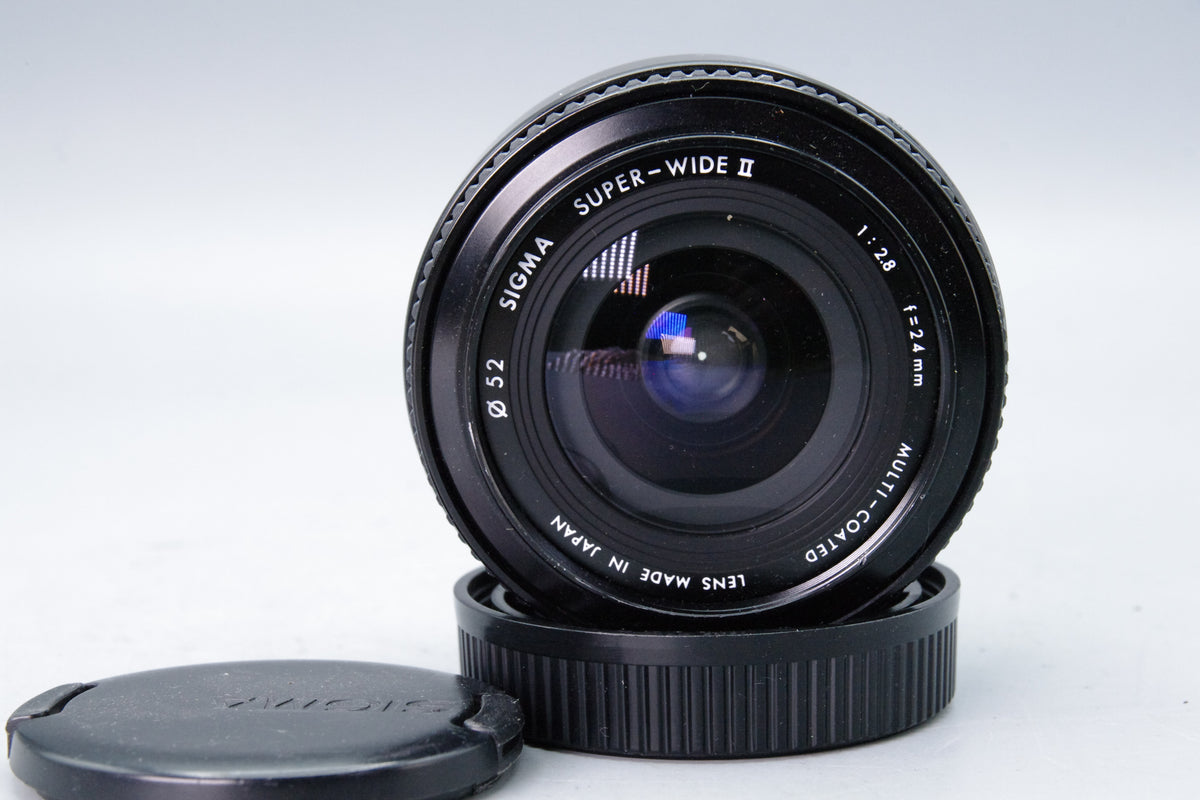 Sigma 24mm f/2.8 Super‑Wide II Lens –Pentax KAF Mount – Excellent
