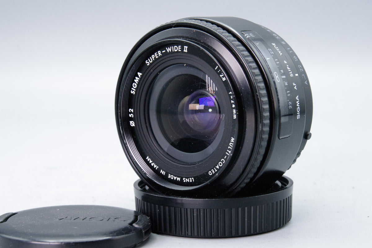 Sigma 24mm f/2.8 Super‑Wide II Lens –Pentax KAF Mount – Excellent