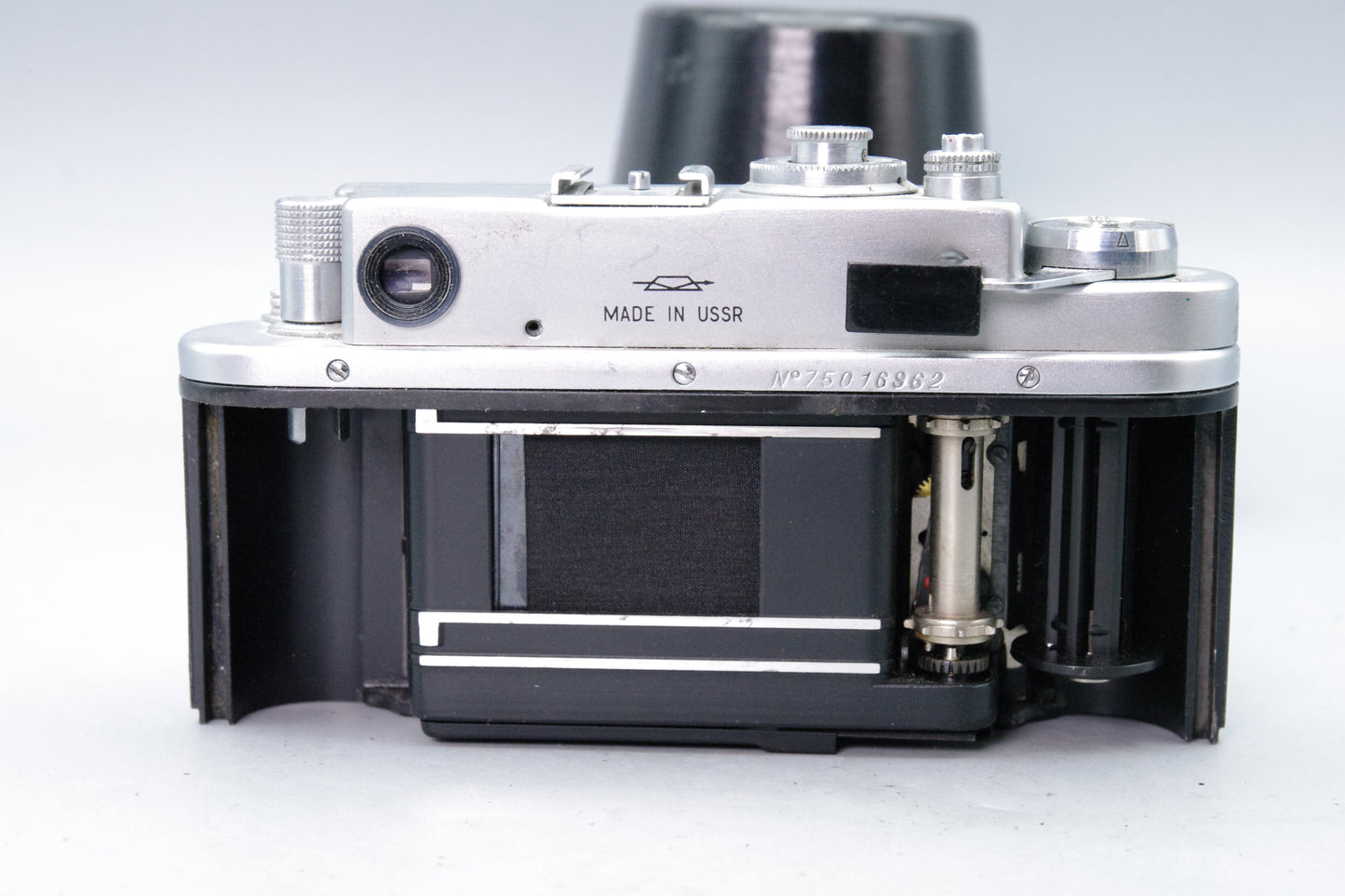 Zorki‑4K 35mm Rangefinder + Industar‑50 50mm f/3.5 Lens – Case – VGC