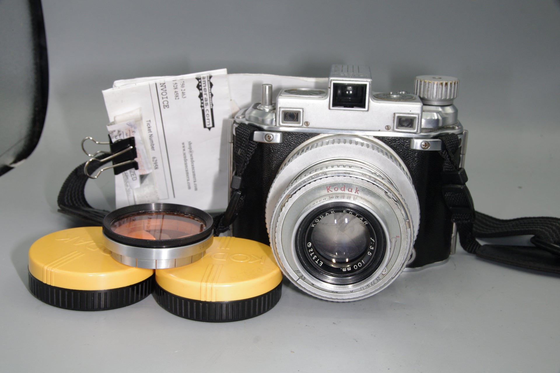 Kodak Medalist II – 6×9 Rangefinder – Ektar 100mm – US