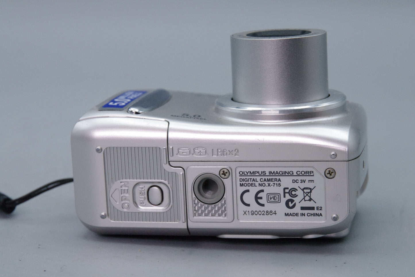Olympus X‑715 Digital Camera – 5MP – AA Powered – Tested – Very Good Condition