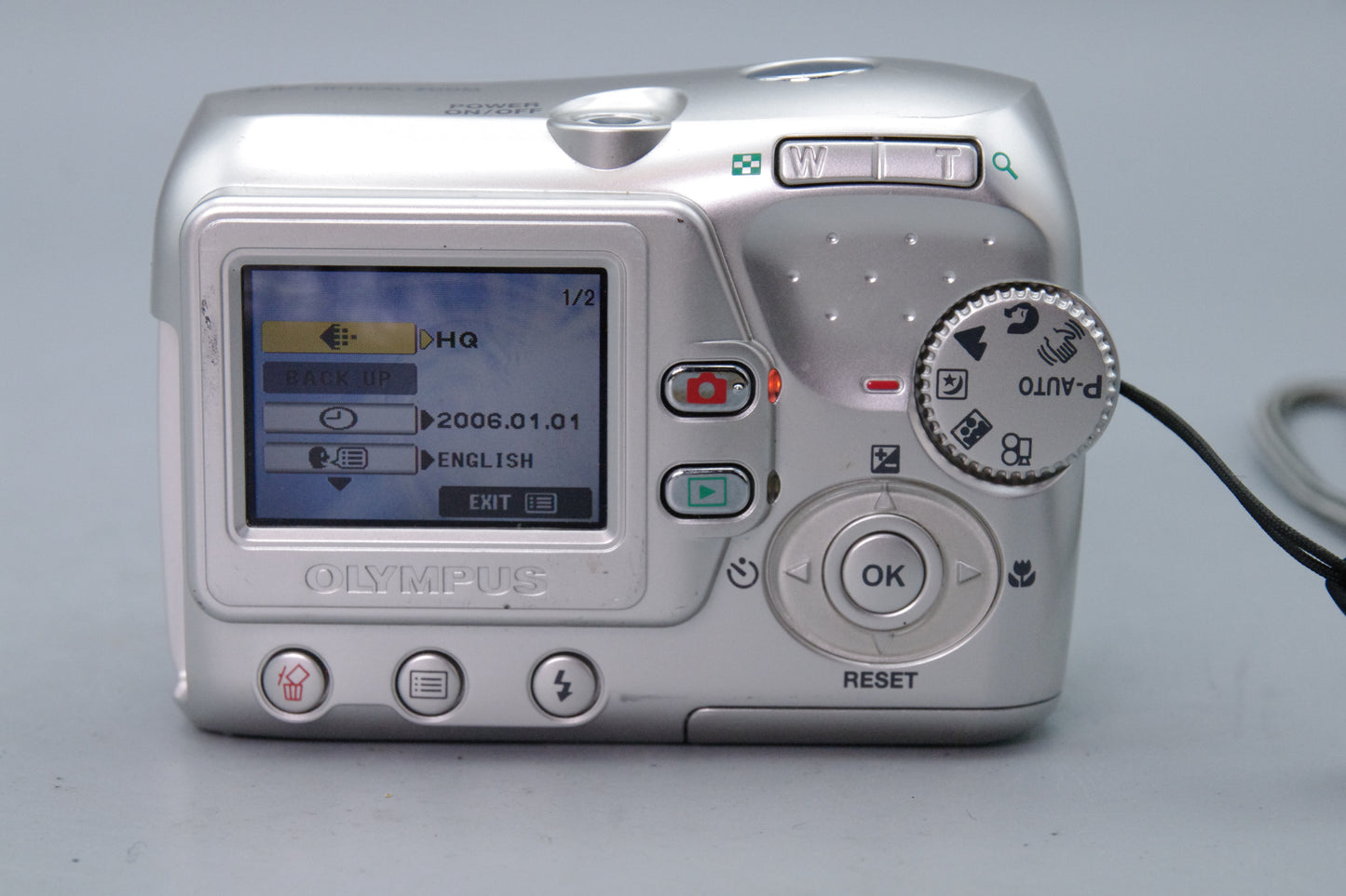 Olympus X‑715 Digital Camera – 5MP – AA Powered – Tested – Very Good Condition