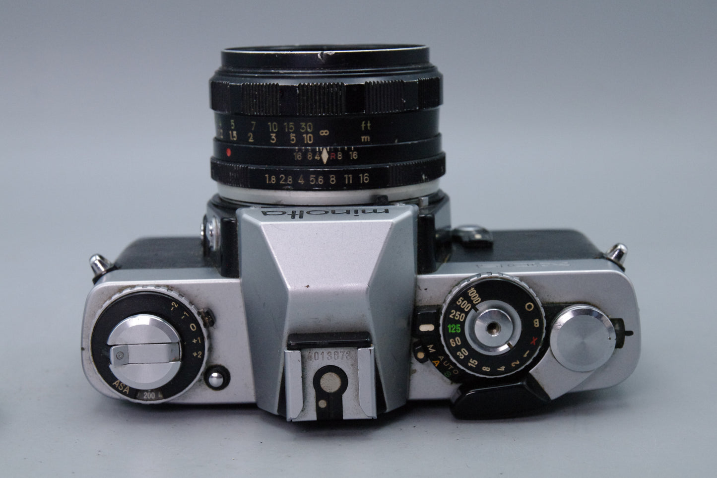 Minolta XD5 35mm SLR Camera + Rokkor‑PF 55mm f/1.8 Lens – Tested – VGC
