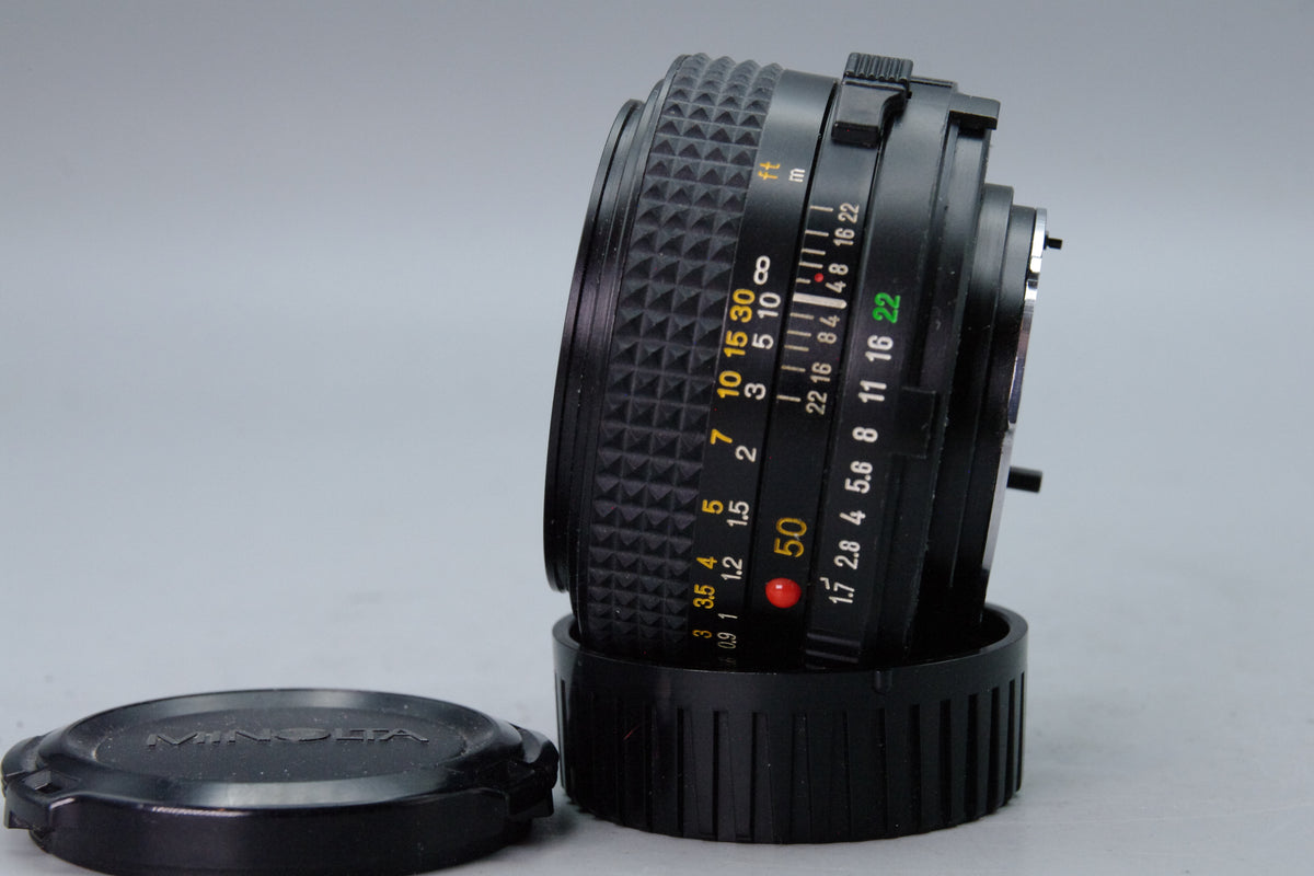 Minolta MD 50mm f/1.7 Lens – Excellent Condition – Manual Focus – MD Mount