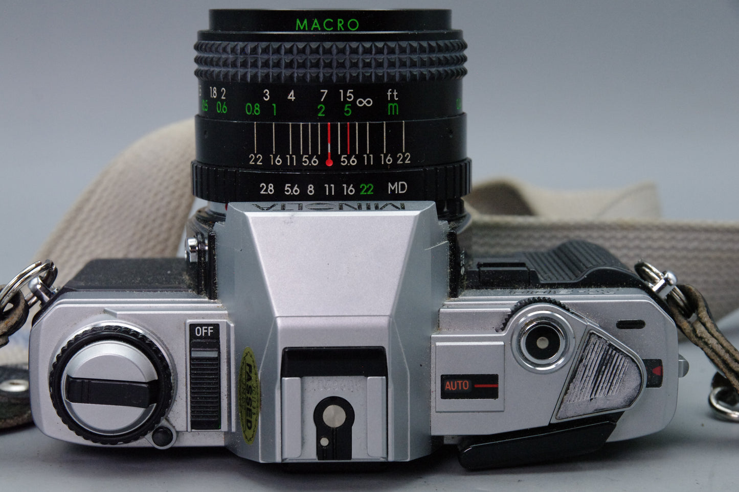 Minolta X‑300 35mm SLR with Sirius 28mm f/2.8 Lens – Tested & Working – Excellent