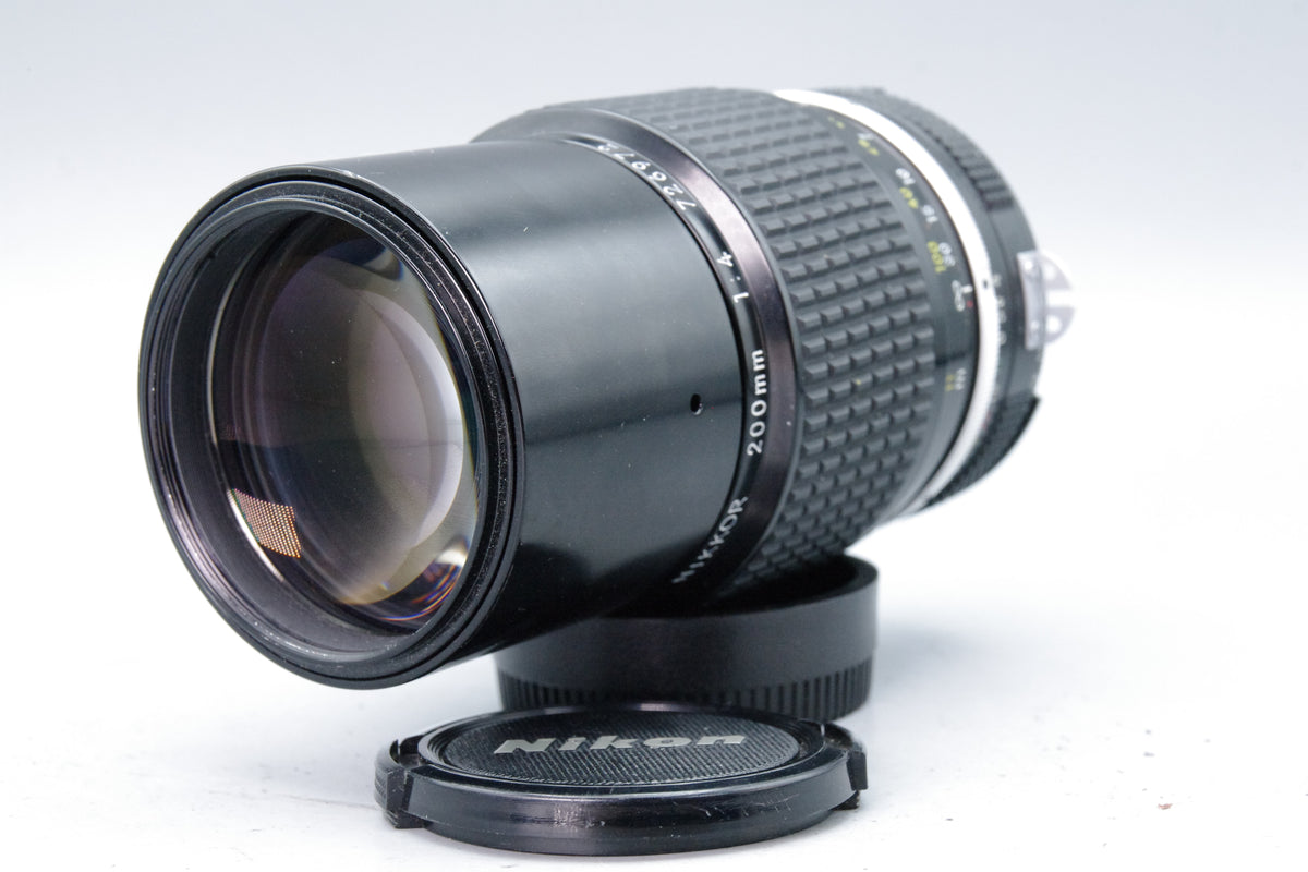 Nikon Nikkor 200mm f/4 AI Lens – Manual Focus Telephoto – VGC