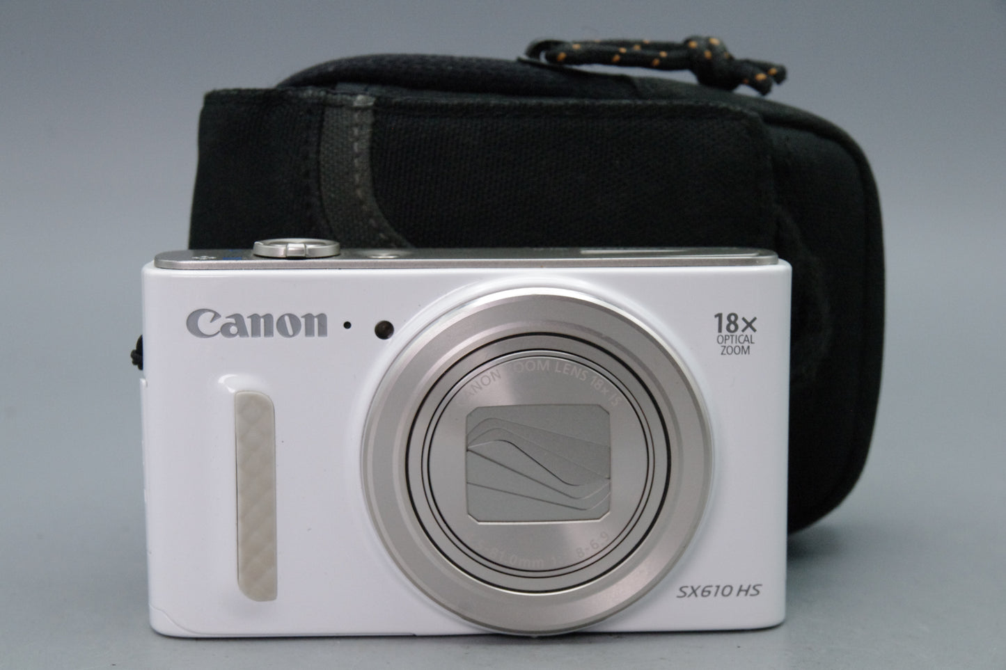 Canon PowerShot SX610 HS 20.2MP Digital Camera – White – Excellent – With Case