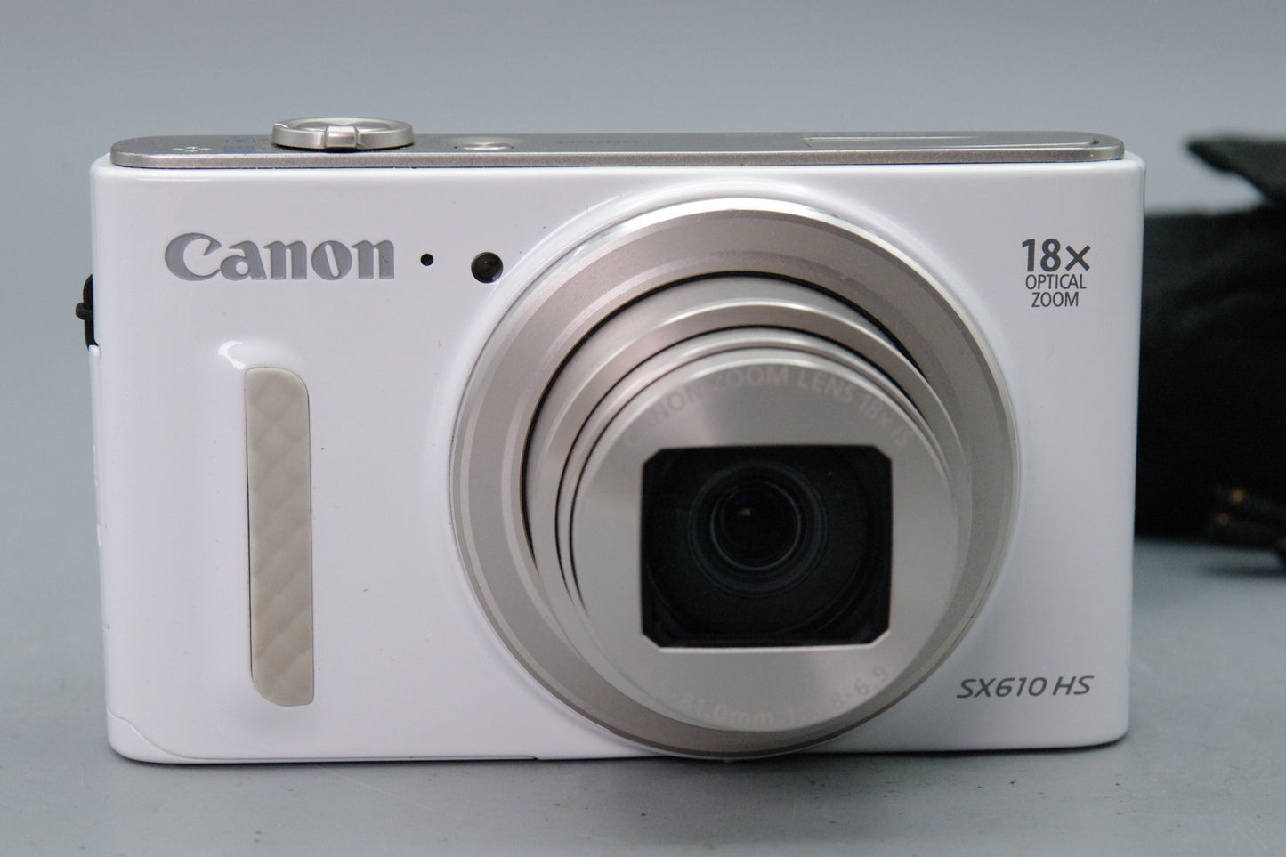 Canon PowerShot SX610 HS 20.2MP Digital Camera – White – Excellent – With Case