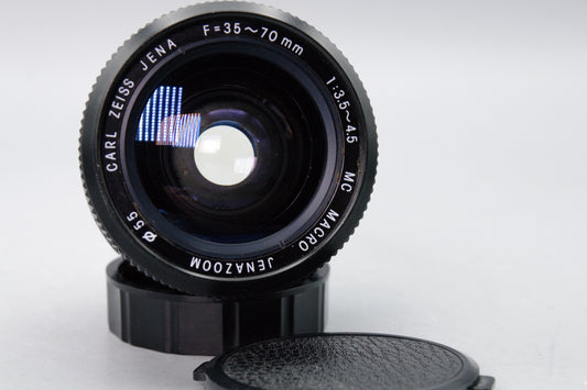Carl Zeiss Jena 35–70mm F/3.5-4.5 OM Mount Lens – Clean, Tested