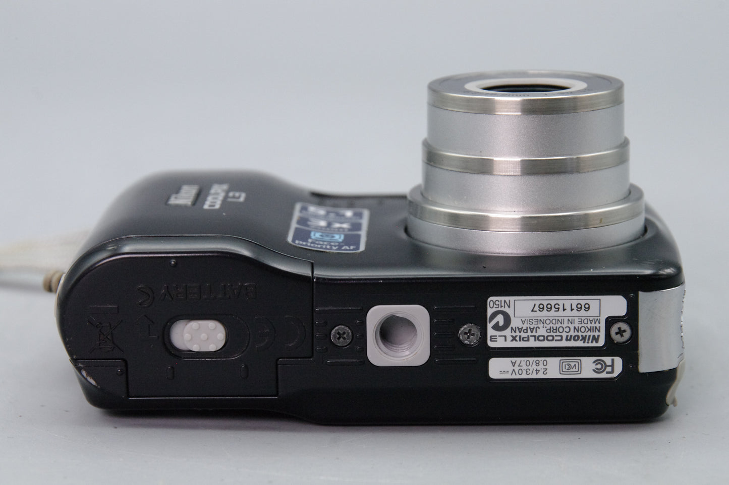 Nikon L3 5.1MP Digital Camera – AA Powered – Tested – Excellent Condition
