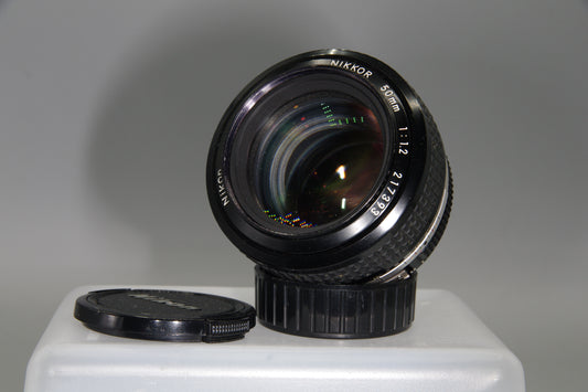 Nikon Nikkor 50mm f/1.2 AI Lens – Ultra-Fast Manual Prime – Superb Optics