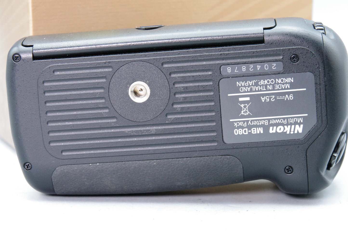 Nikon MB‑D80 Battery Grip – AA Tray Included – Boxed – Excellent Condition