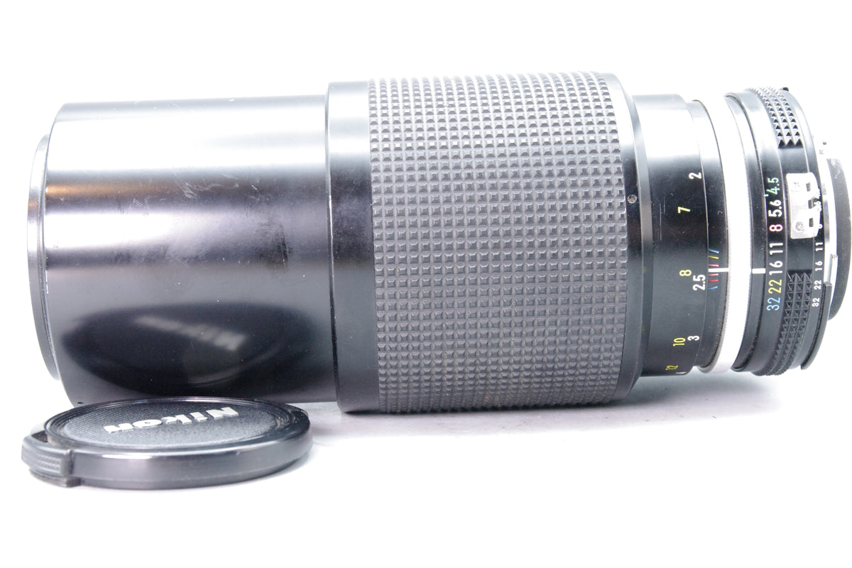 Nikon AI Zoom-Nikkor 80-200mm f4.5 Telephoto Lens F Mount Caps Fungus