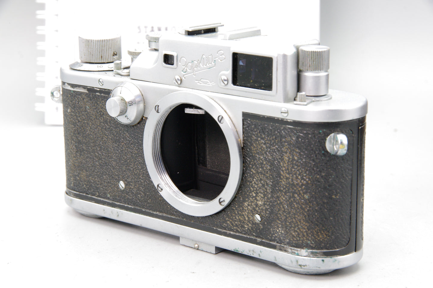 Zorki 3 35mm Rangefinder Camera with Case and Instructions