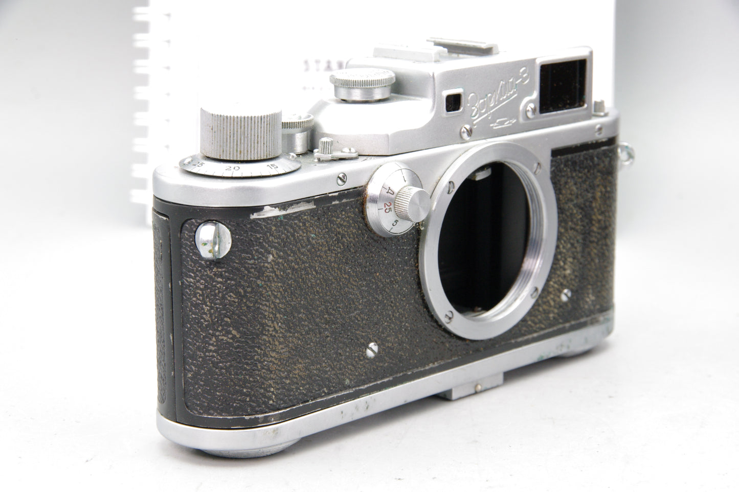 Zorki 3 35mm Rangefinder Camera with Case and Instructions
