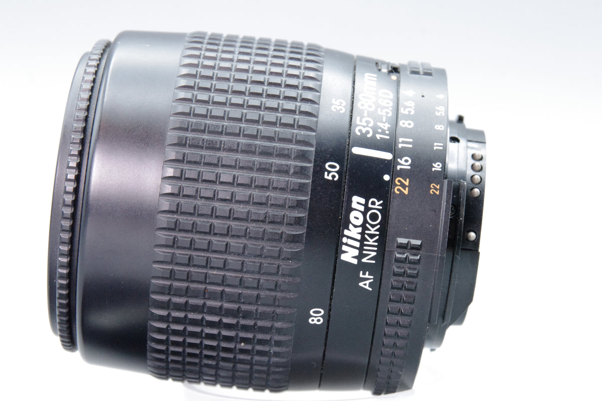 Nikon AF Nikkor 35-80mm f4-5.6D Standard Zoom Lens F Mount Cap Tested Excellent