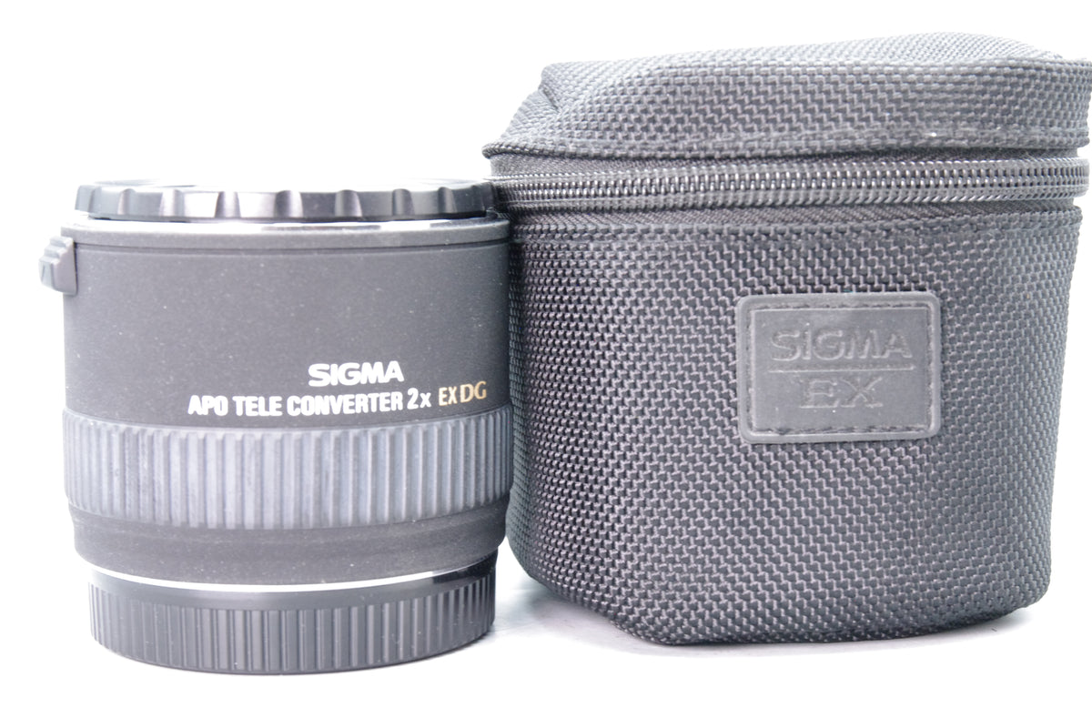 Sigma APO Tele Converter 2x EX DG Nikon F Mount Teleconverter Case Caps Excellent