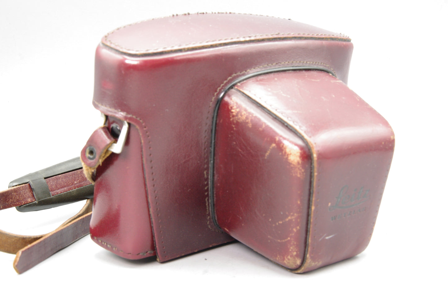 Leicaflex(+SL +SL2) Red Leather Camera Case – Vintage Genuine Leather