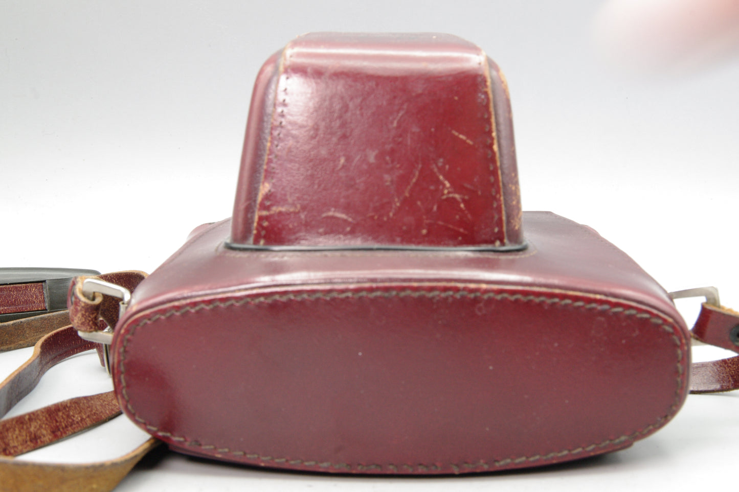 Leicaflex(+SL +SL2) Red Leather Camera Case – Vintage Genuine Leather