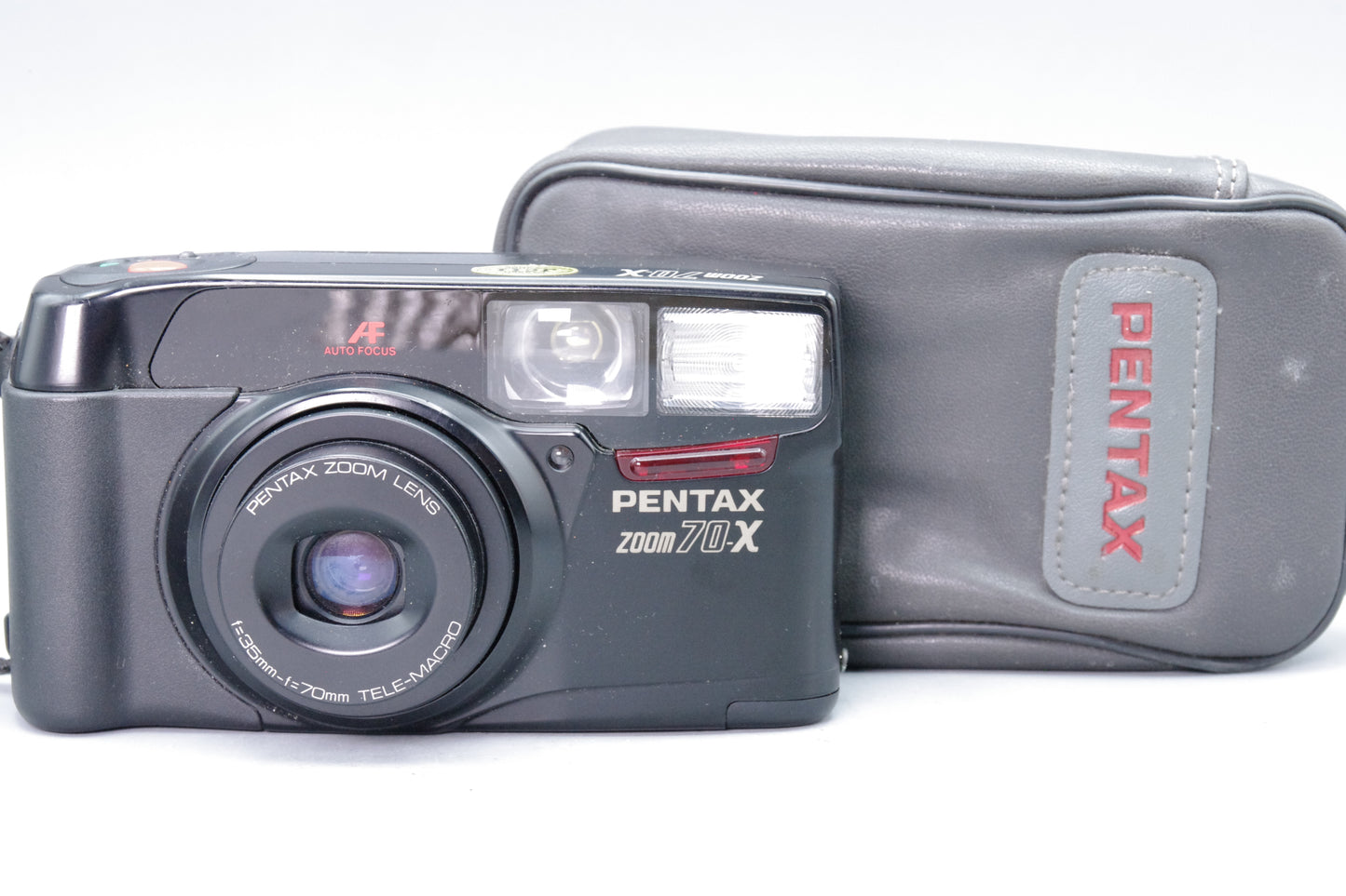 Pentax Zoom 70‑X 35mm Film Camera – Tested &amp; Working – Very Good Condition