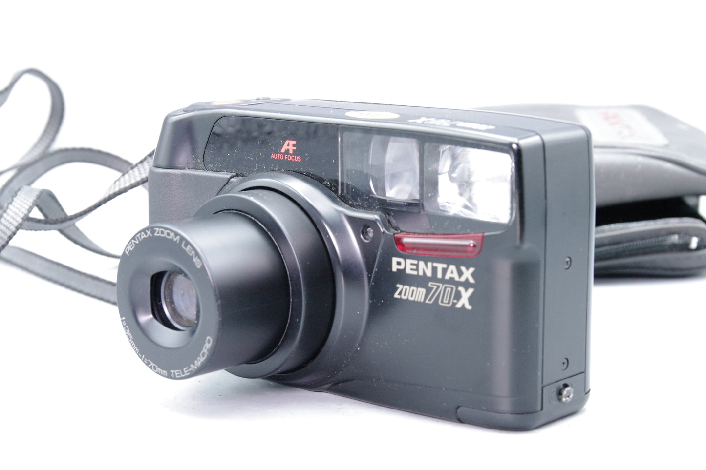 Pentax Zoom 70‑X 35mm Film Camera – Tested &amp; Working – Very Good Condition