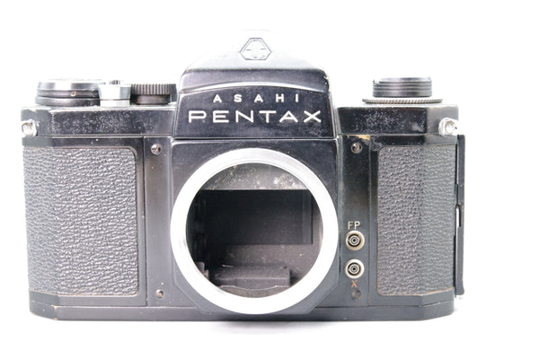 Asahi Pentax S1a 35mm Film SLR Camera Body Black Finish Faulty