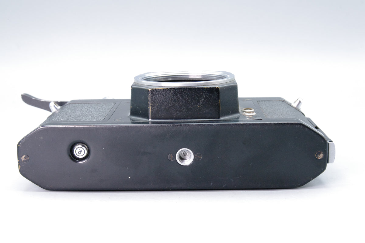 Asahi Pentax S1a 35mm Film SLR Camera Body Black Finish Faulty Winder Mirror Sticking