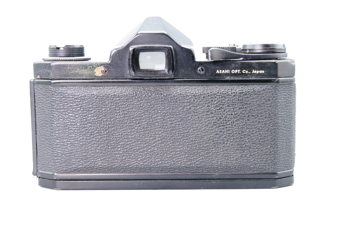 Asahi Pentax S1a 35mm Film SLR Camera Body Black Finish Faulty Winder Mirror Sticking
