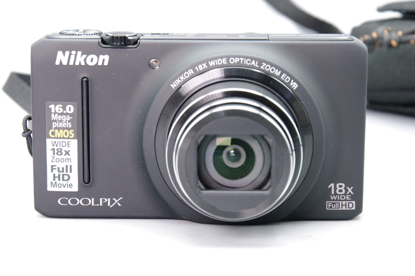 Nikon S9200 16MP Digital Camera – Tested – Excellent Condition – With Case