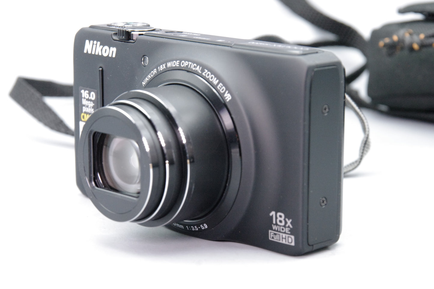 Nikon S9200 16MP Digital Camera – Tested – Excellent Condition – With Case