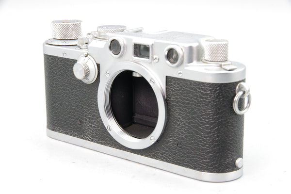 1946 Leica IIIf 35mm Rangefinder Body 409067 – Converted from Leica IIIC
