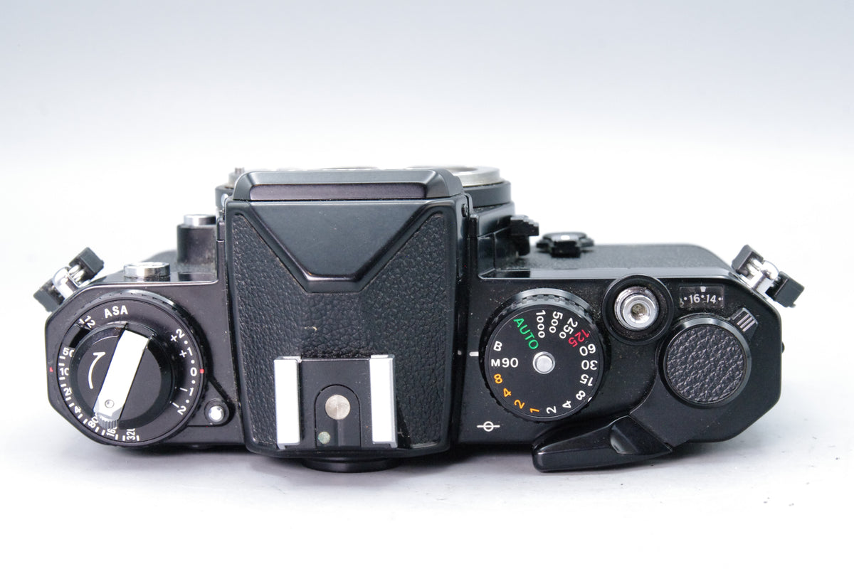 Black Nikon FE 35mm SLR Film Camera Body – Tested & Working + New Batteries