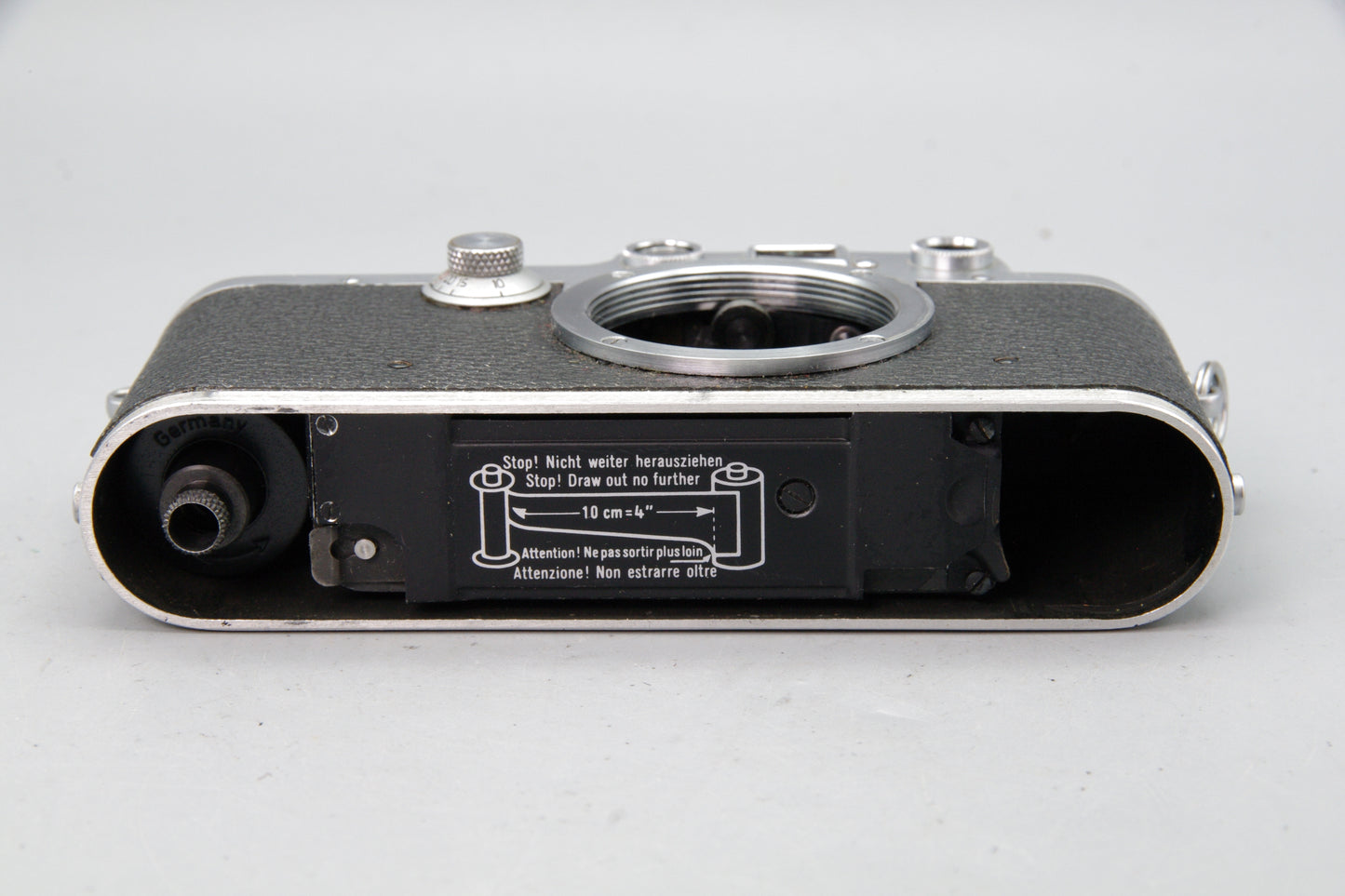 1946 Leica IIIf 35mm Rangefinder Body 409067 – Converted from Leica IIIC