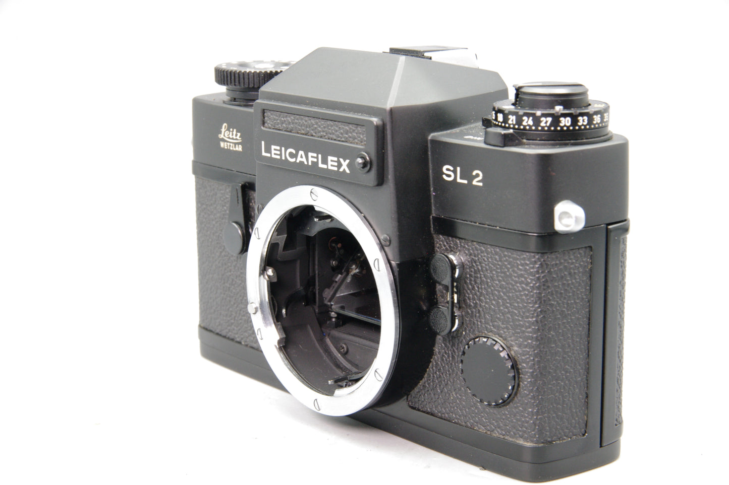 1975 Leicaflex Black SL2 35mm SLR Camera Body - Excellent