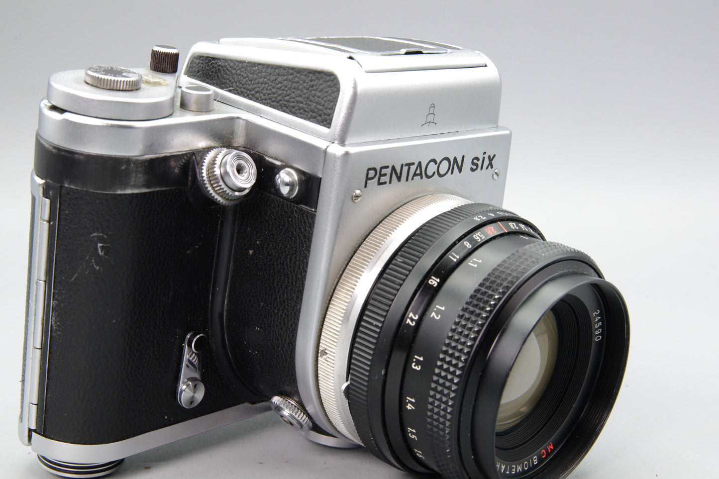 Pentacon Six Medium Format Camera with Carl Zeiss Jena 80mm f/2.8 Lens