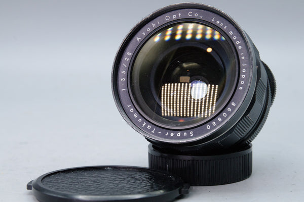 Asahi Super-Takumar 28mm f3.5 Wide Angle Lens Universal M42  Mount  Tested