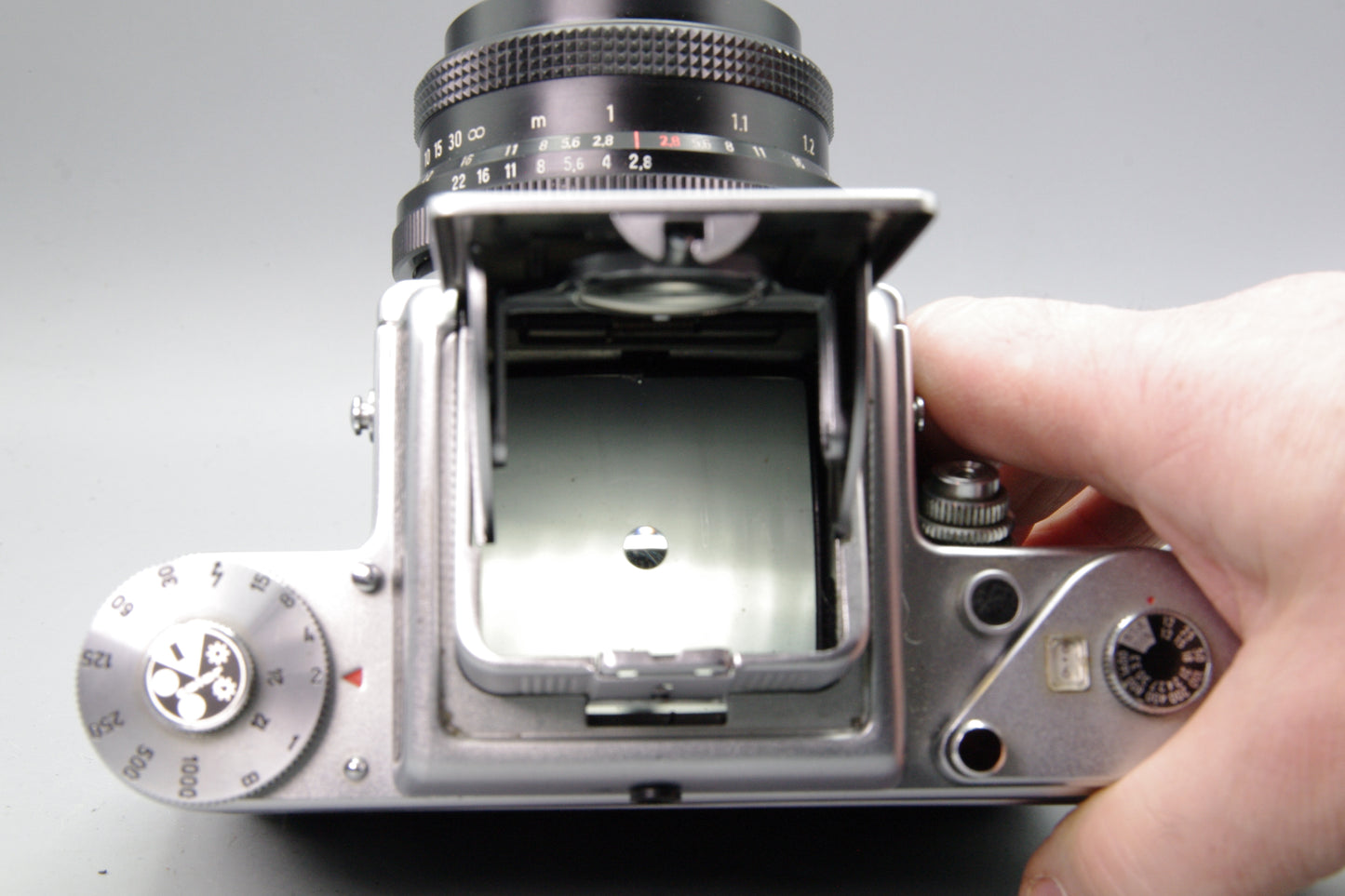 Pentacon Six Medium Format Camera with Carl Zeiss Jena 80mm f/2.8 Lens