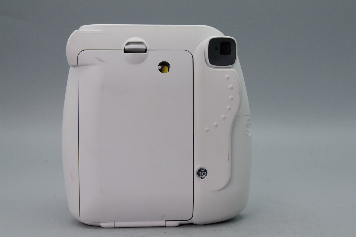 Fujifilm Instax Mini 9 Instant Camera Smokey White Tested Excellent Condtion
