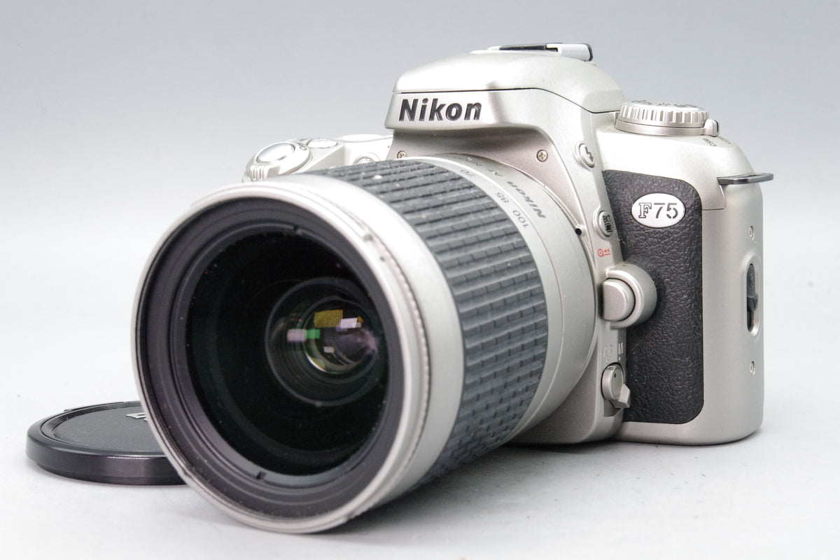 Nikon F75 35mm Film SLR with 28–100mm f/3.5–5.6G Lens – Silver