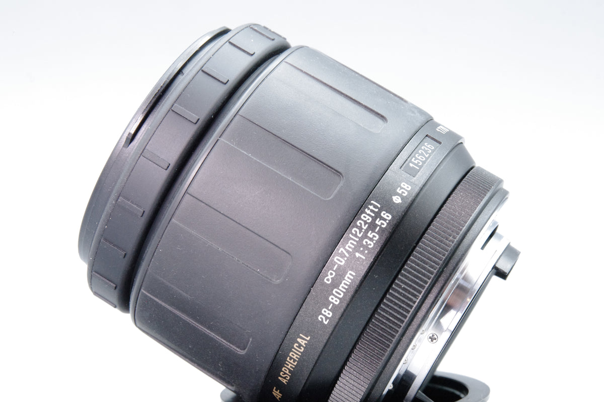 Tamron AF Aspherical 28-80mm f3.5-5.6 Lens Pentax K Mount Caps Tested