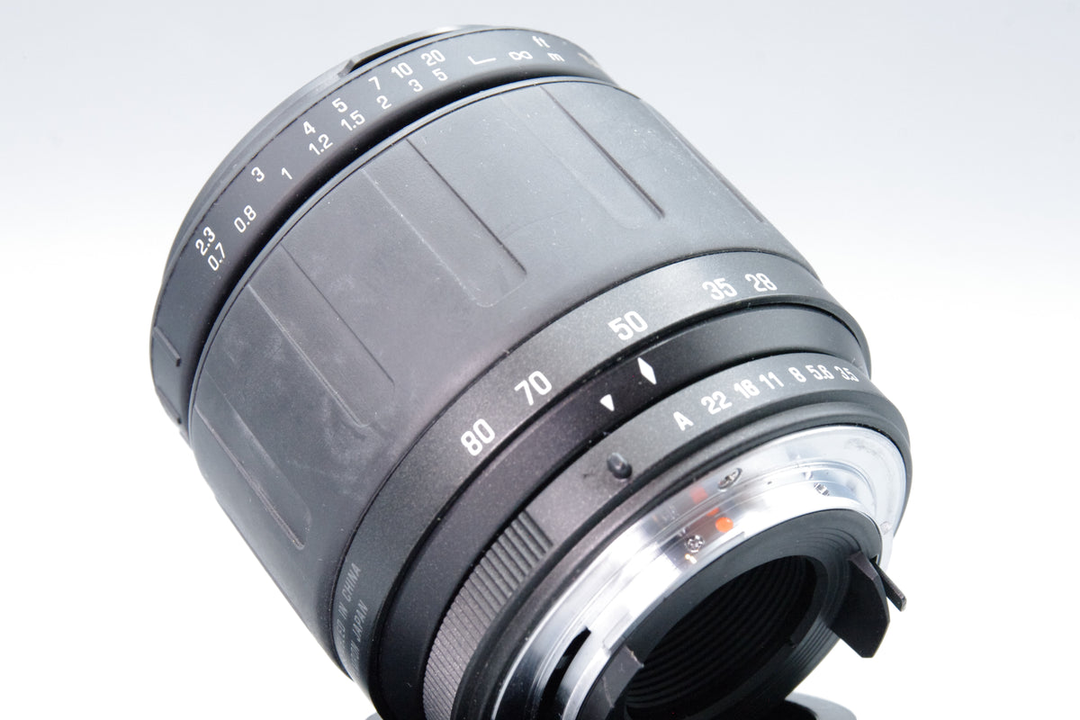 Tamron AF Aspherical 28-80mm f3.5-5.6 Lens Pentax K Mount Caps Tested