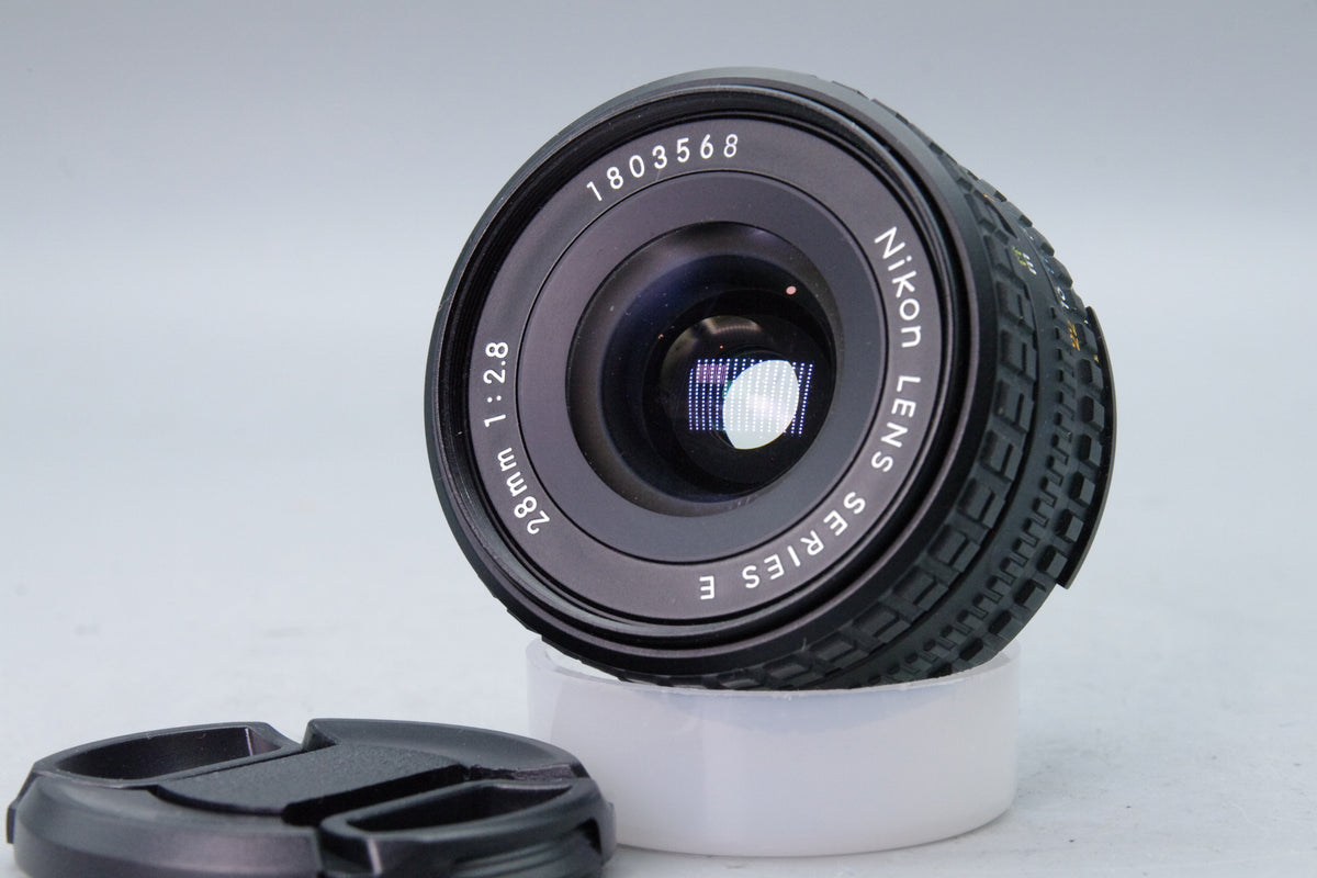 Nikon Series E 28mm f/2.8 AI-S Wide Angle Lens – Manual Focus, Compact