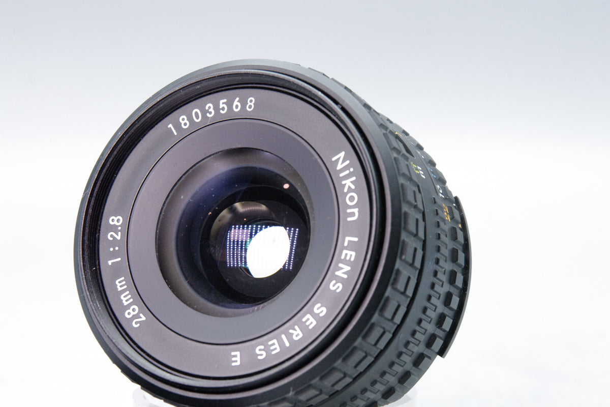 Nikon Series E 28mm f/2.8 AI-S Wide Angle Lens – Manual Focus, Compact